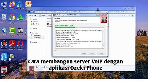 Cara membangun server VoIP dengan aplikasi OZEKI Phone System XE