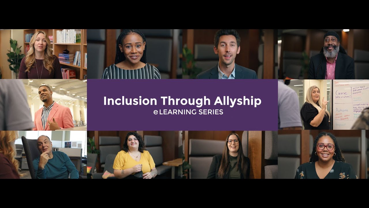 Inclusion Through Allyship eLearning Series - YouTube