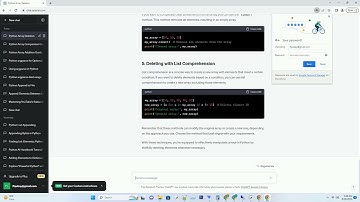python array delete element