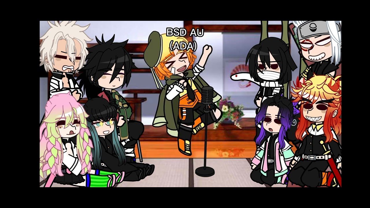 Hashira react to Zenitsu⚡AU's(-Gyomei)||KnY😈👹🗡||Ft. Hashira, Zenitsu and ??? ||Read describe