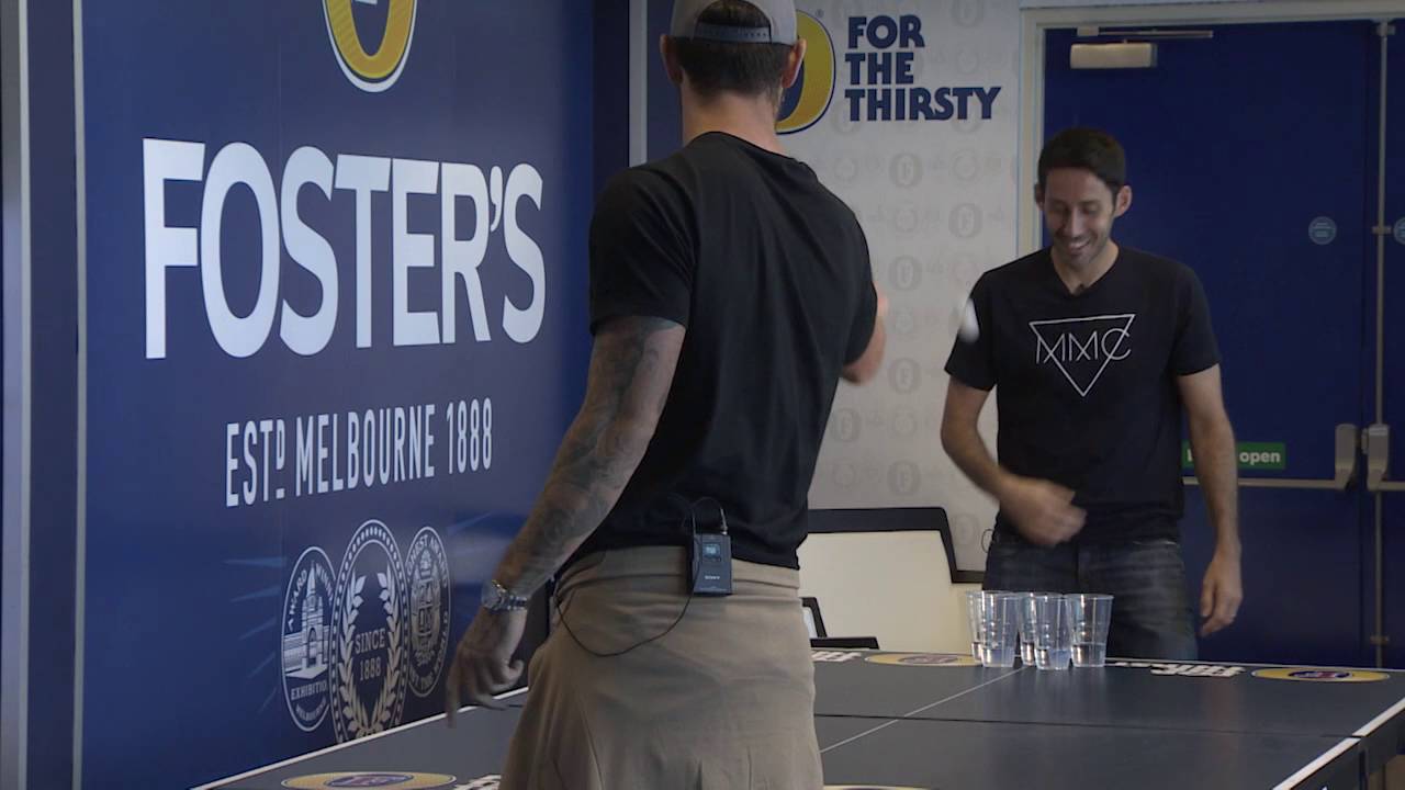 ITC FEATURE: WATER PONG football score