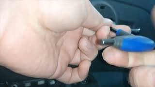 Fiat 500 How to Remove Power Mirror Switch