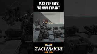 HIVE TYRANT VS 10 Goofy Sentry Guns #spacemarine2 #warhammer40k #gaming