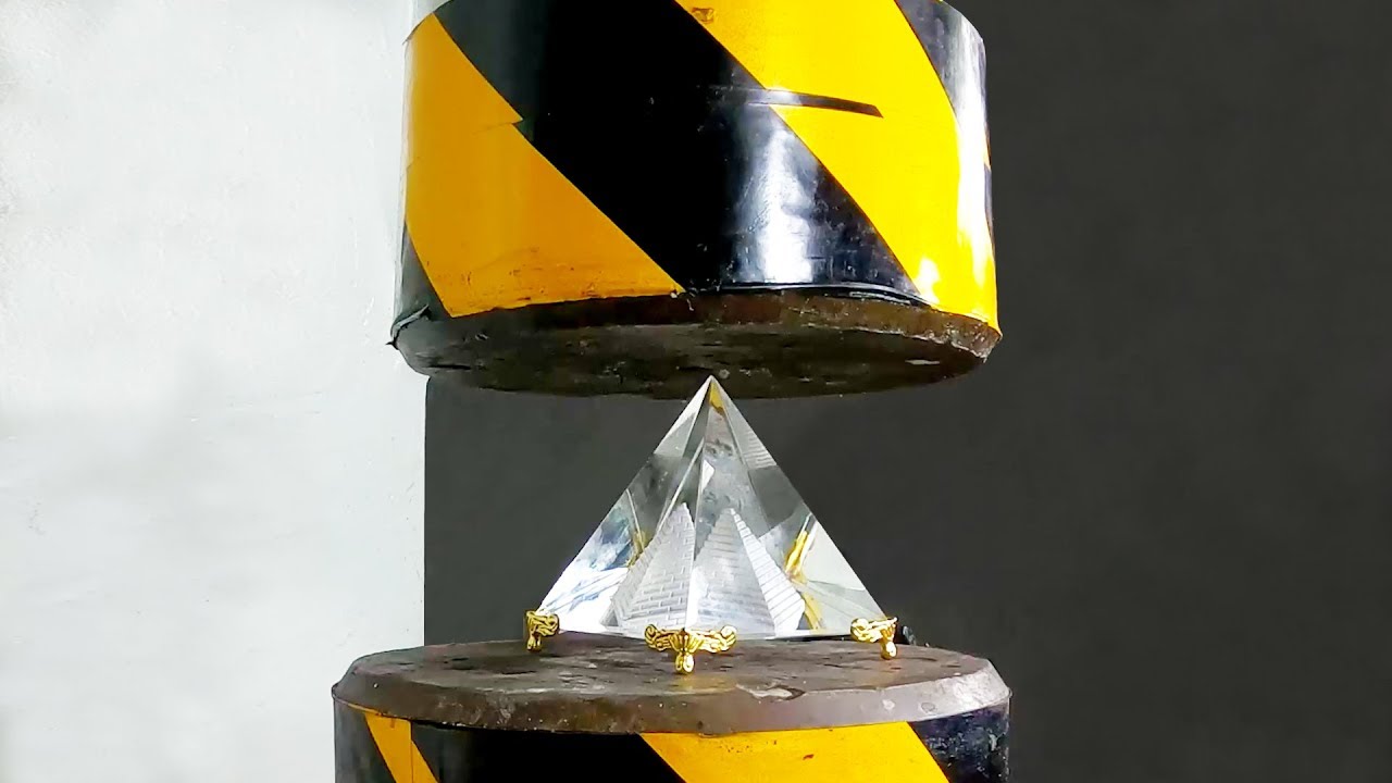 Hydraulic press vs Diamond crafts! What will happen? YouTube