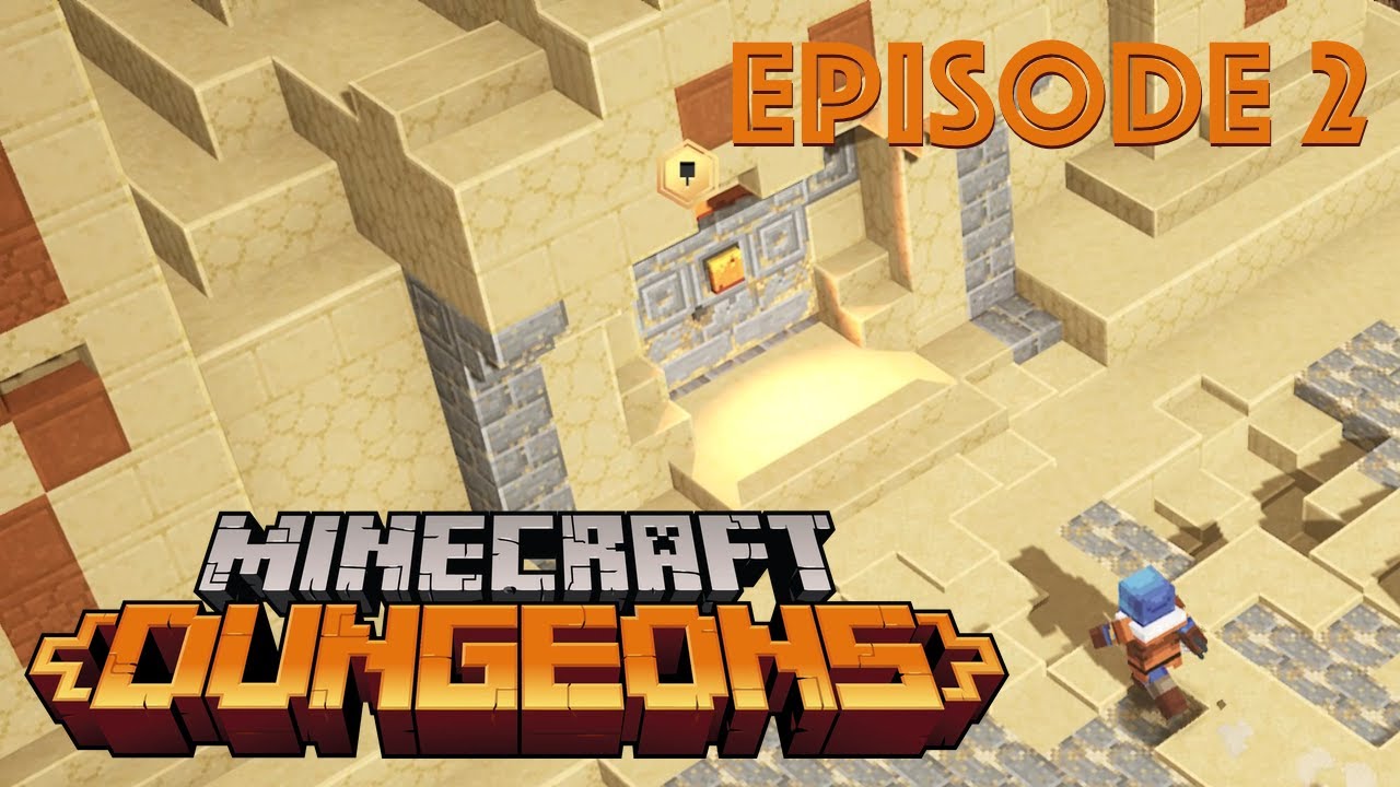 Let's Play! Minecraft Dungeons - Episode 2 - Cacti Canyon - YouTube