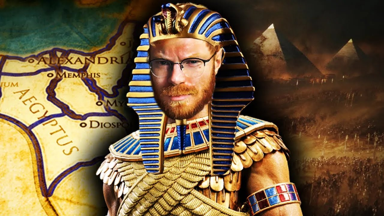 IT'S PHARAOHING TIME.