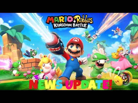 Mario + Rabbids Kingdom Battle News Update! (Nintendo Switch)