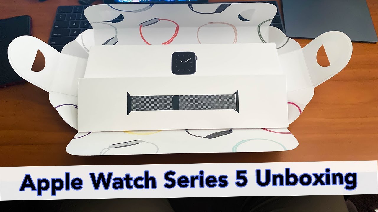 Apple Watch Series 5 Unboxing & Initial Impressions (Space Gray + Milanese Loop)
