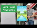 Painting tutorial landscape animation by jakewin