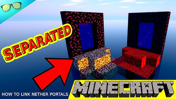 How I Linked 4 Nether Portals in 2x2 nether hub 🤯