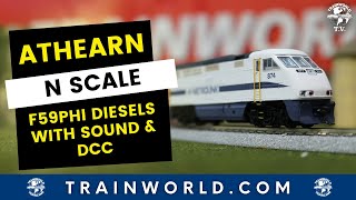Athearn N Scale F59PHI Locomotives