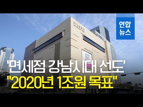 면세점 강남시대 선도 현대백화점 2020년 매출 1조원 목표 연합뉴스 Yonhapnews 