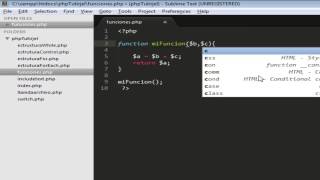 Curso PHP Basico #11 (Funciones )