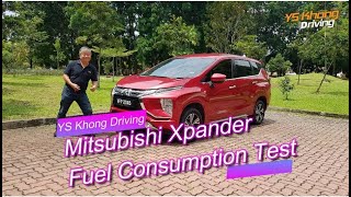 Mitsubishi Xpander 2021, Fuel Consumption Test / How many kilometers per litre? / YS Khong Driving