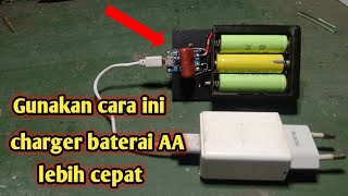cara buat charger baterai AA / A2