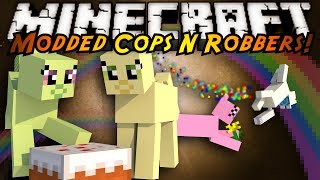 Minecraft Mini-Game Modded Cops N Robbers My Little Pony