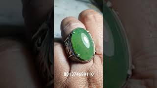 Lumut sungai Dareh kumbang janti totol gerimis,barang lawas.. ring perak handmade est 28x18x8mm