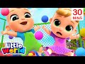 Yes Yes Let's Play | Playground Song + More Nursery Rhymes By Little World