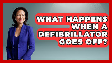 What Happens When A Defibrillator Goes Off? - First Response Medicine