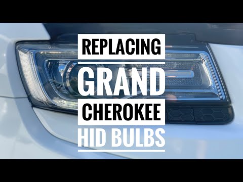 How To Replace Jeep Grand Cherokee WK2 Diesel Headlight Bulb