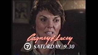 Seven Melbourne - Cagney & Lacey Promo / Ident (17th October 1986)