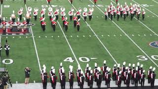 (4K): NIU Huskie Marching Band Game Day Full Performances during Football game on October 25, 2025