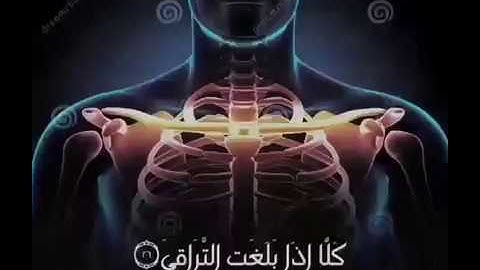 كلا اذا بلغت التراقي وقيل من راق قيل انه المساق مقاطع دينية قصيرة قران كريم مع الترجمة