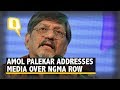 Veteran Actor Amol Palekar Addresses a Press Conference on NGMA Controversy