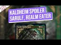 Sarulf, Realm Eater | Kaldheim Spoiler | Fenrir | EDH | Magic the Gathering | Commander | Quick Take