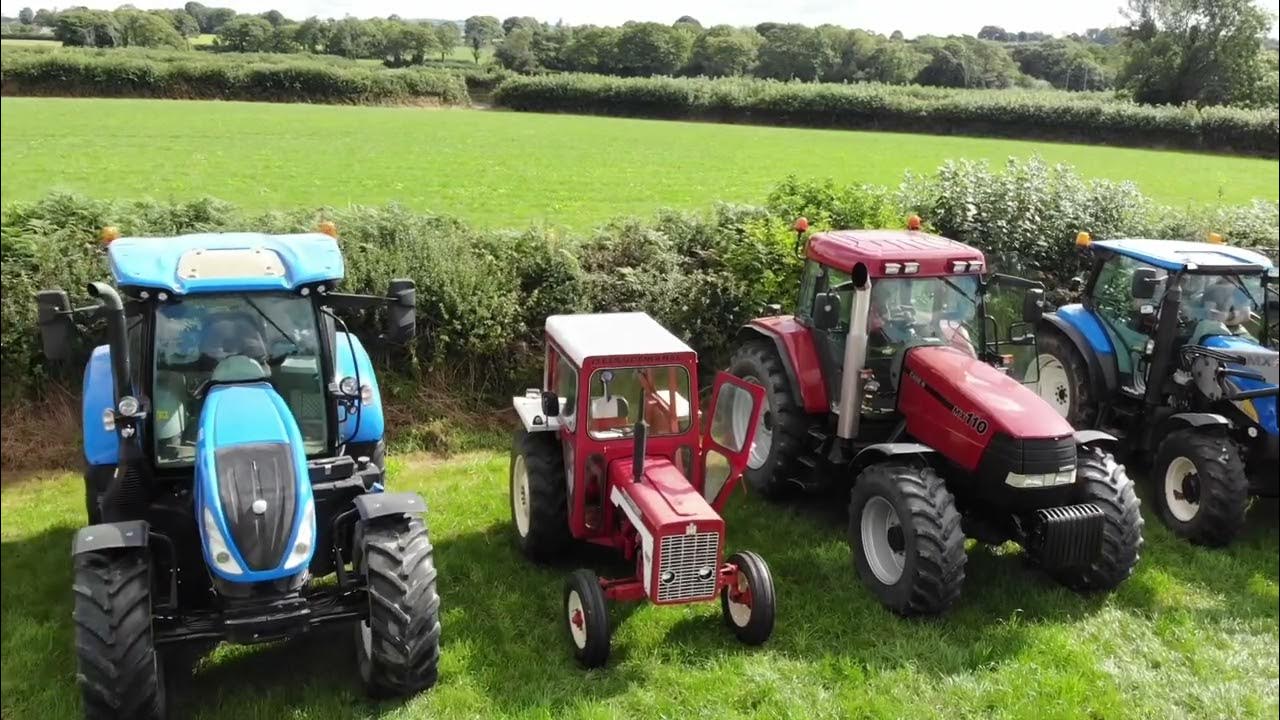 Clynderwen Show young farmers tractor run 2022 YouTube