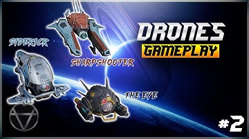 [WR] 🔥 New DRONES #2 – The Eye | Sidekick | Sharpshooter – Gameplay | War Robots