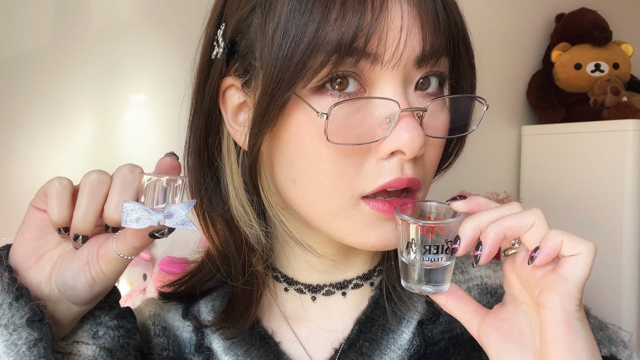 ASMR Camera Scratching with cups and lids ♡
