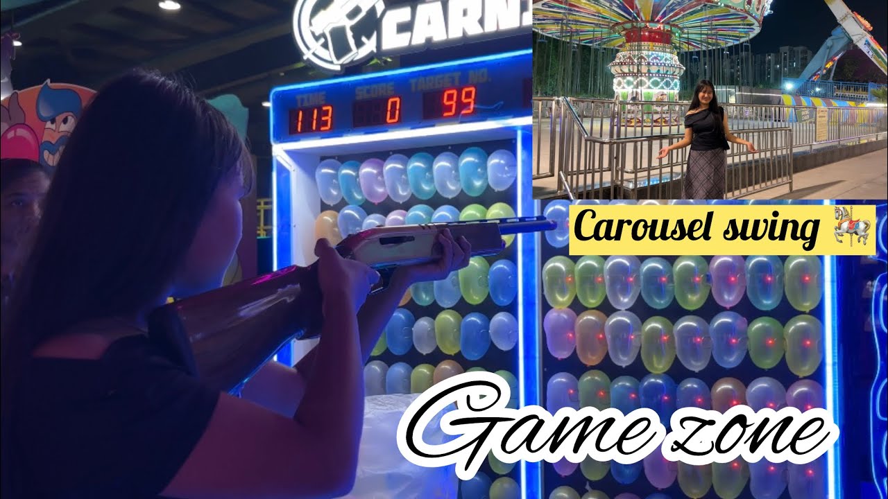 Lai game zone i 🎳 || Scary Columbus Ride 😱 || Fun games 💗 || Fun Blast, Gujarat 📍 || Pnar Vlog 🎀