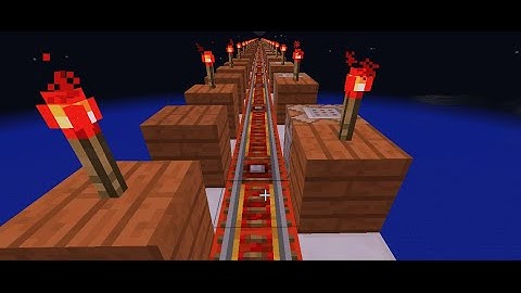 Minecraft | THE INFINITE RAILWAY! |  command block