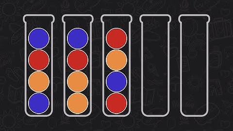 Ball Sort Puzzle Level 3 Solution