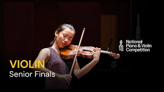 Violin Senior Finals | National Piano & Violin Competition 2025