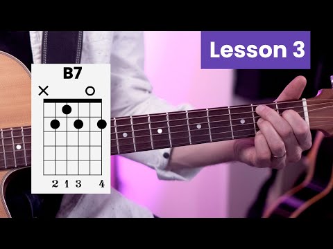 Beginner Acoustic Guitar Lesson #3 • Easy Blues Chords - YouTube
