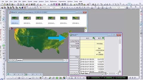 Extract Pixel Values of a NetCDF file