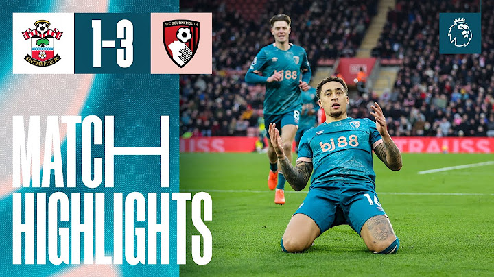 Tavernier scores BANGER to do the double over Saints | Southampton 1-3 AFC Bournemouth