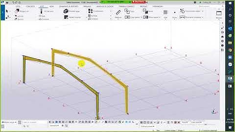 [Tekla Structures 2020 - PEB] Bài 3 Tạo và chỉnh sửa kèo tổ hợp khung chính