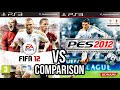 FIFA 12 Vs PES 2012 PS3