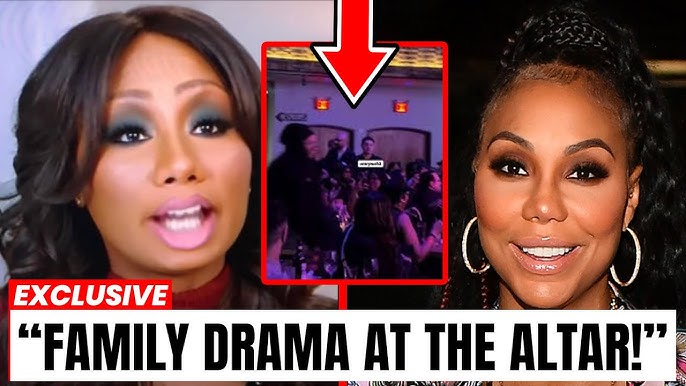 Tamar Braxton CRASHES Towanda's Wedding After Not Being Invited - YouTube