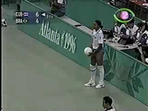 Cuba Brasil 5to set Semifinal Atlanta 1996