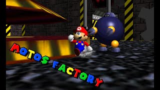 Nintendo 64 Longplay - Motos Factory (B3313 v1.0 Demo Level) [100% Completion + All Secrets]