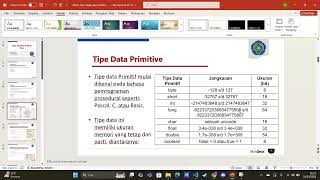 Penjelasan secara singkat MATERI TIPE DATA .java (Part 1)