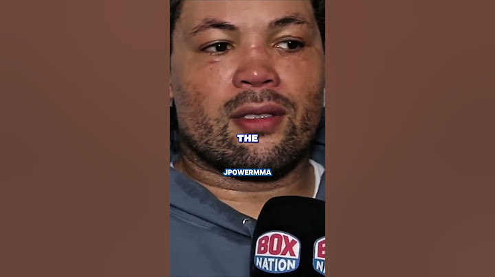 "SHAME" Joe Joyce REACTS To Dillian Whyte PULLING OUT Of Boxing Match