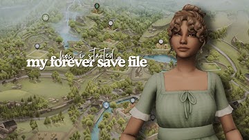how i started my forever save file without overwhelming myself 🌿