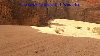 THE AMAZING DESERT OF WADI RUM JORDAN