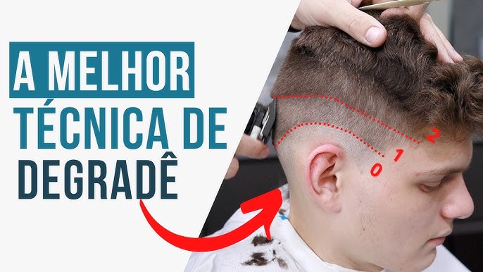 Mid Fade em V: Degradê, Low Fade em V Liso! – Quarto Sete