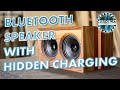 Bluetooth Speaker with Hidden Charging | Woodworking / DIY